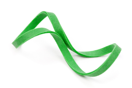 Green Rubber Band